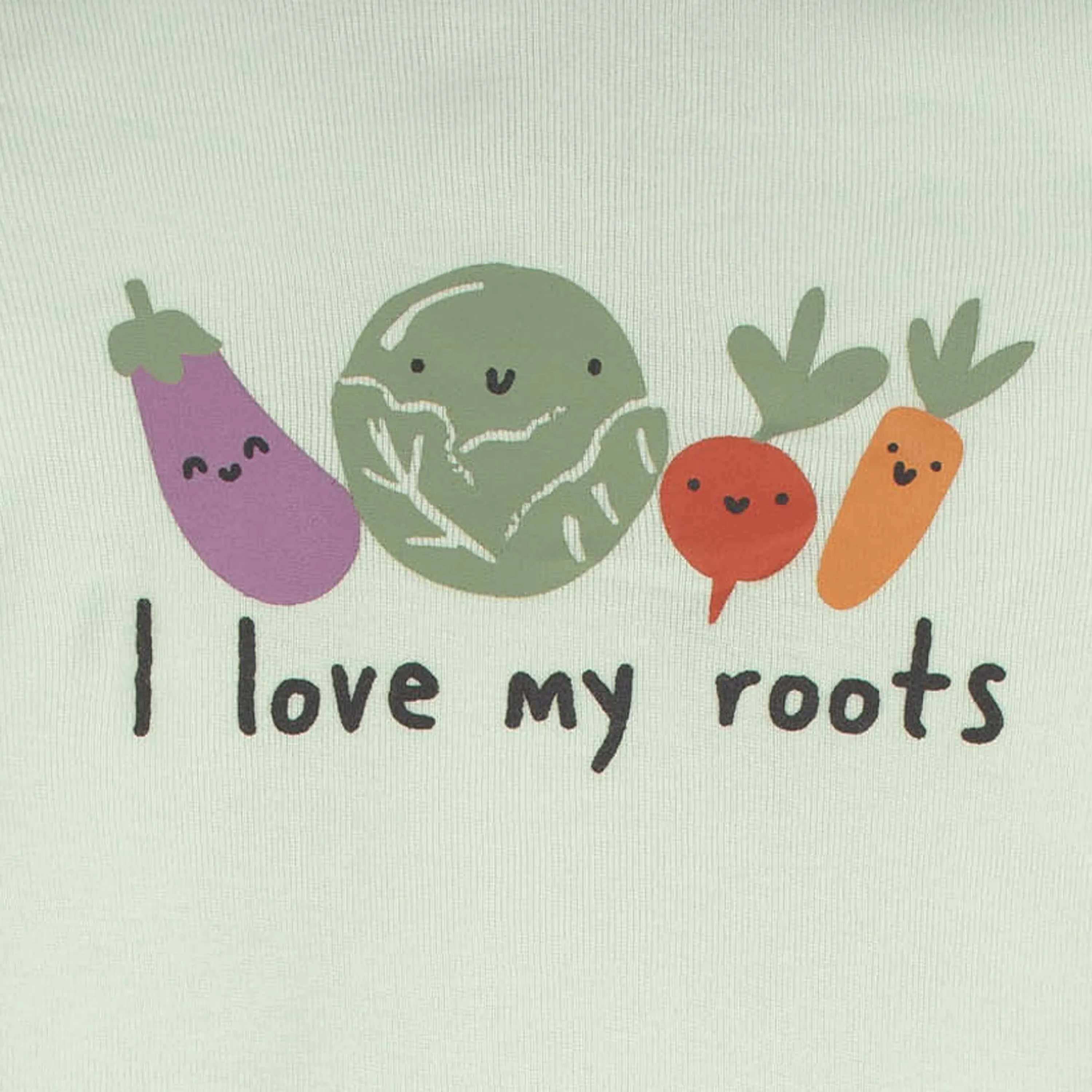 4-Pack Baby Neutral Happy Veggies Gowns