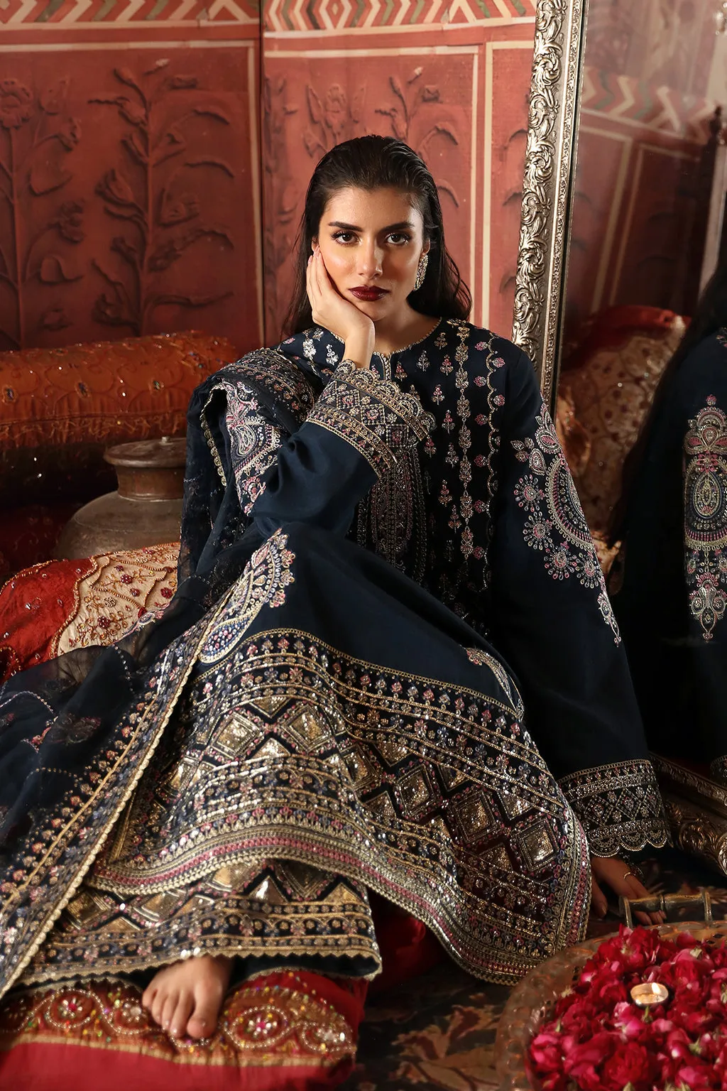 Afrozeh Divani Silk Edit Luxury Formals – Naghma