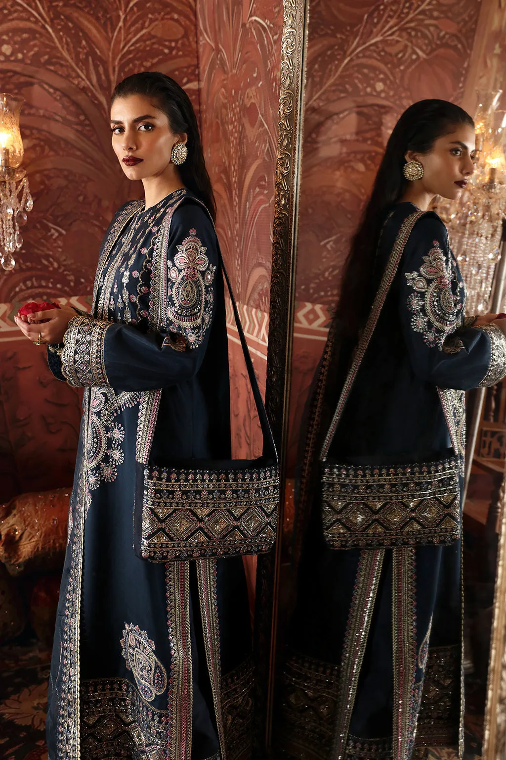 Afrozeh Divani Silk Edit Luxury Formals – Naghma