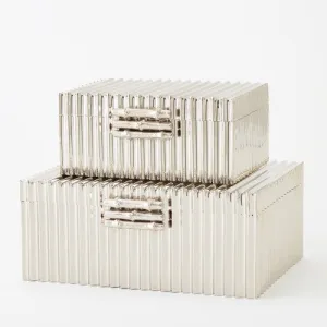 Corrugated Bamboo Box - Nickel