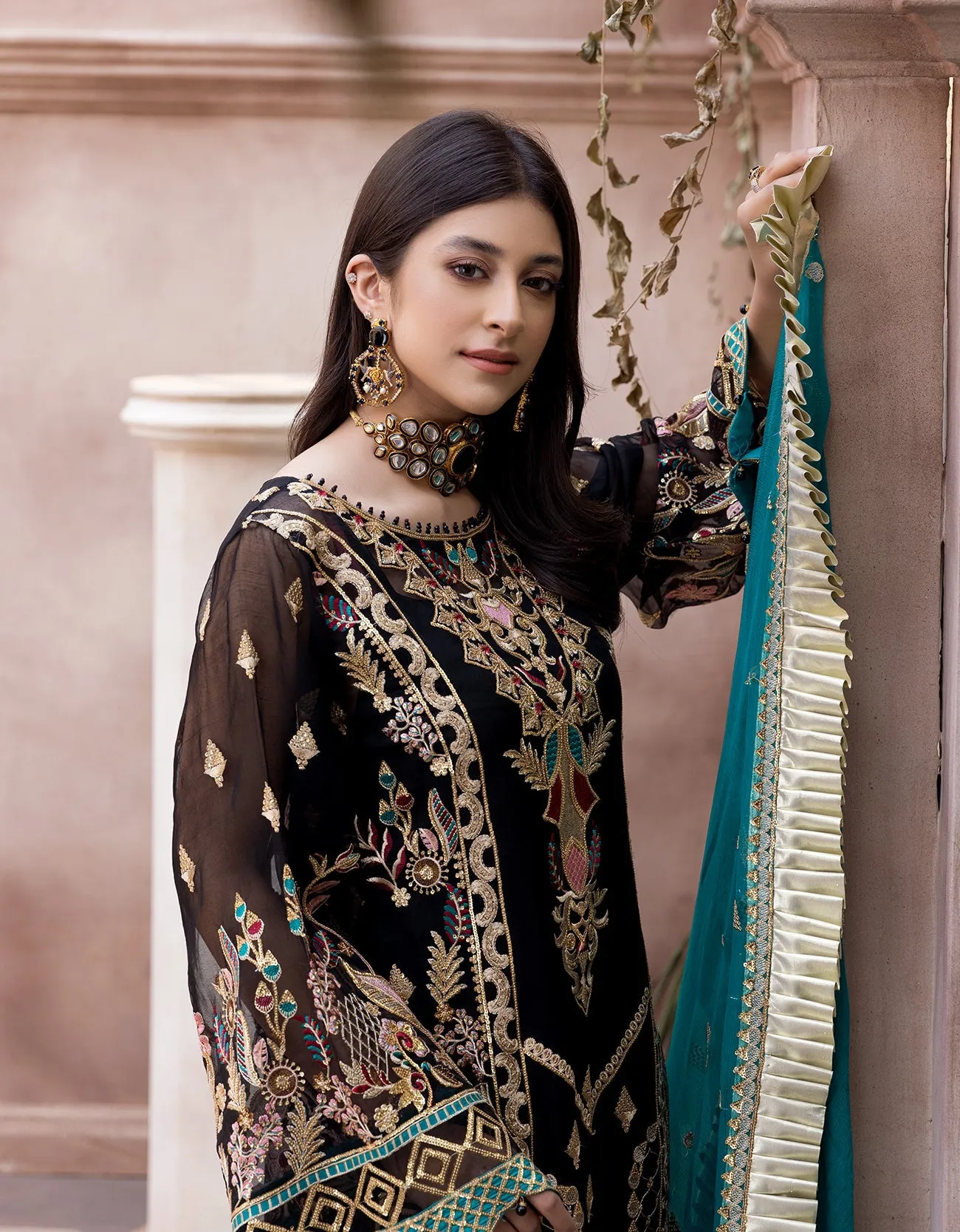 Emaan Adeel Le Festa Edit Chiffon Collection Vol-3 – LR-07