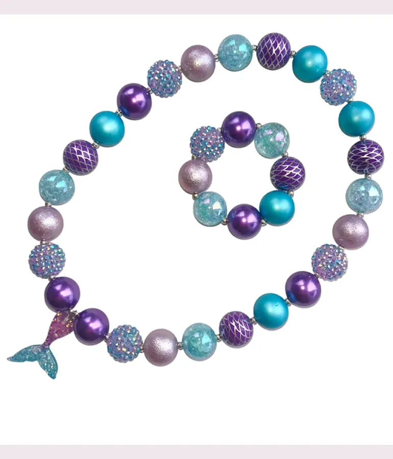 Girl's Mermaid Bracelet - Bubblegum Bella