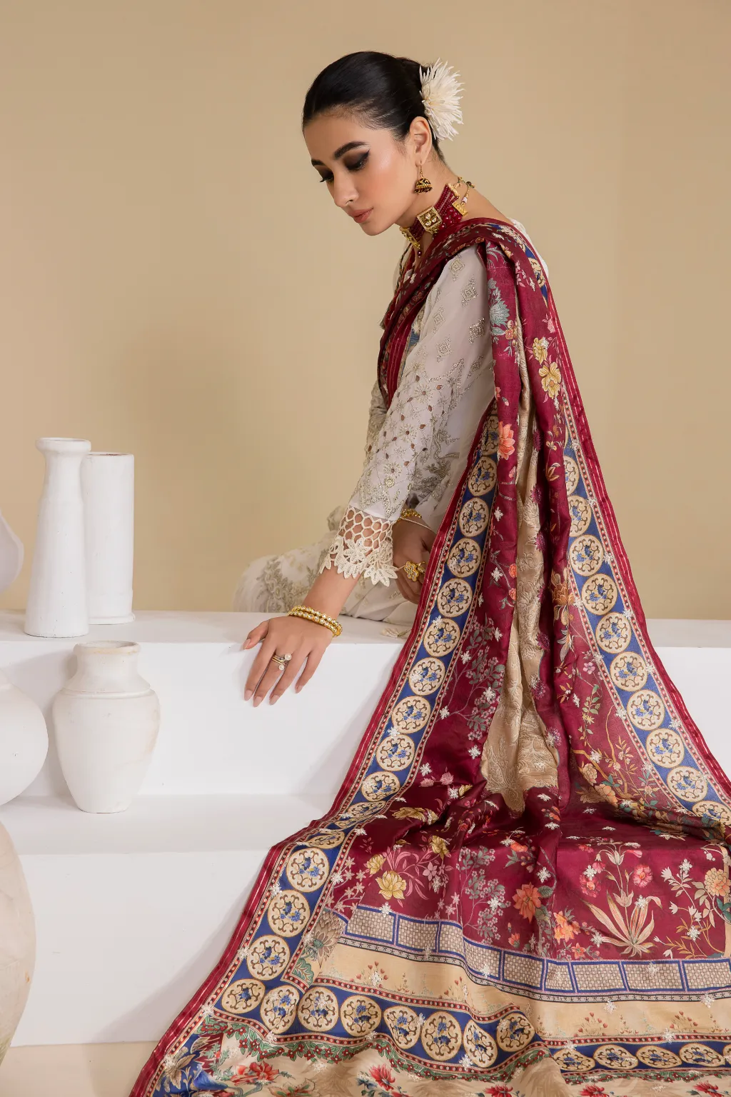 IZNiK Chinon Chiffon Collection Vol-III – CC-24 Bianca