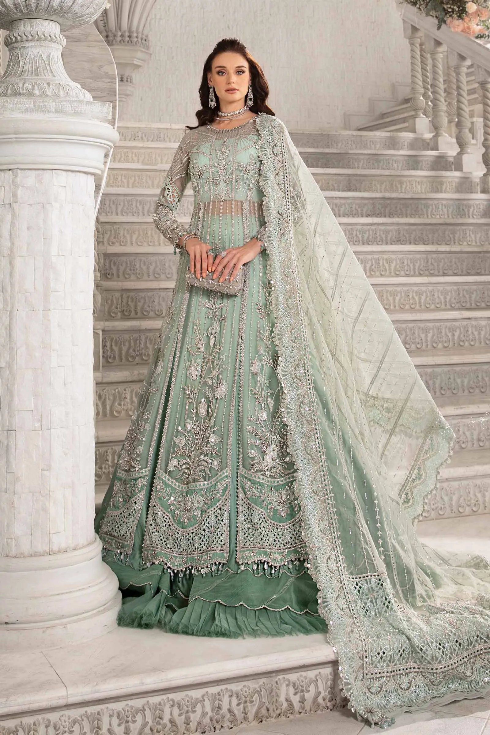 MARIA.B MBroidered Luxury Wedding Formals – BD-2803