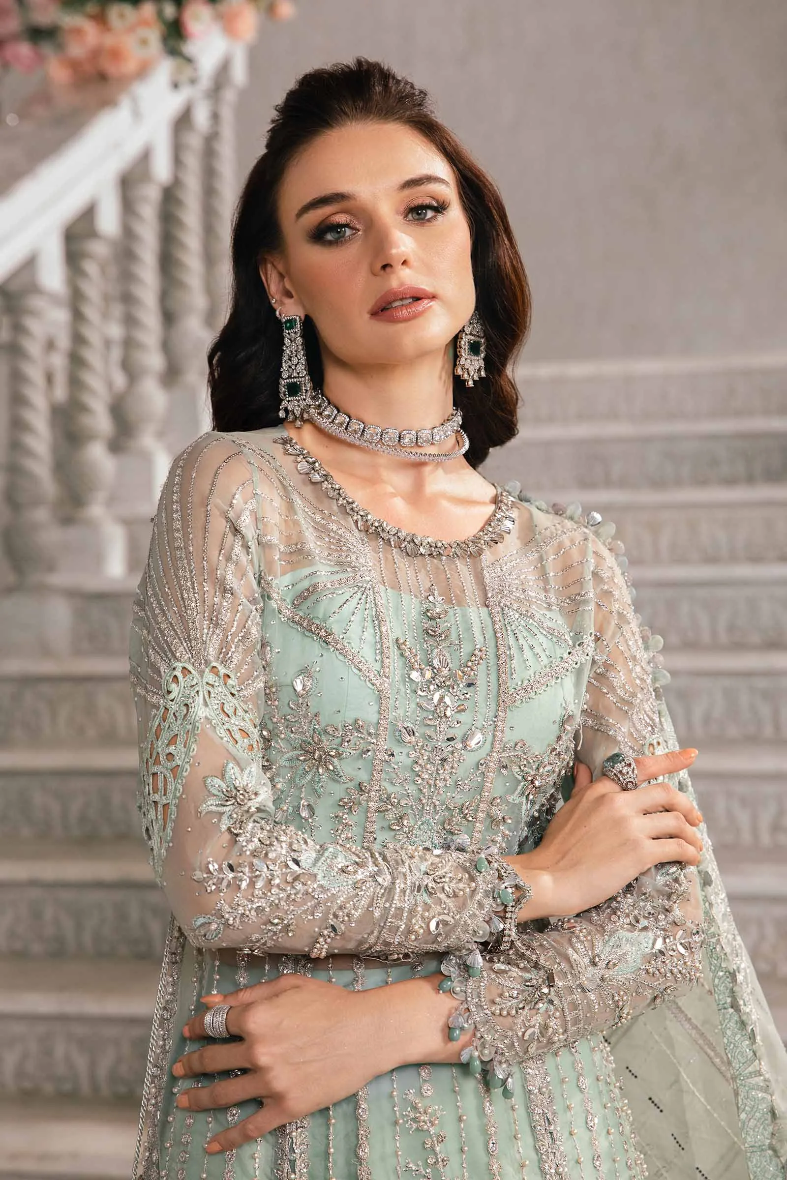 MARIA.B MBroidered Luxury Wedding Formals – BD-2803