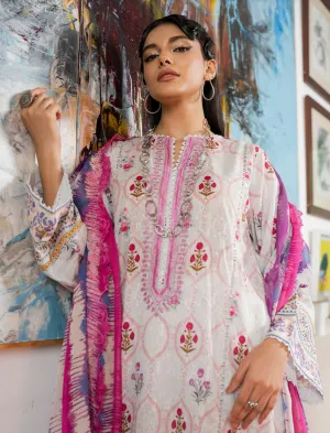 Musavvir Embroidered Lawn by GullJee – Design A10