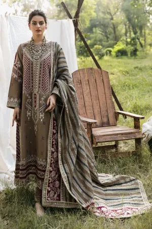 Qalamkar Embroidered Winter Collection with Shawl – KK-06