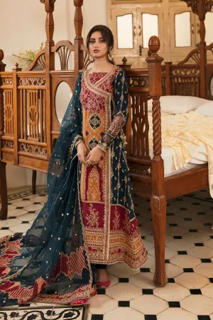 Qalamkar Khaab Luxury Festive Formals 2022 Vol-2 – NF-07 ZARNISH