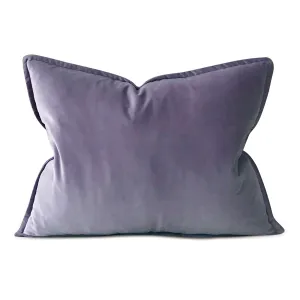 Velvet Standard Sham 20x27 in Lavender